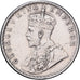 India, George V, Rupee, 1919, Zilver, ZF, KM:524