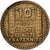 Francja, 10 Francs, 1932, Brąz powlekany srebrem, VF(30-35)