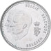 Belgia, 250 Francs, 250 Frank, 1996, Srebro, MS(60-62), KM:202