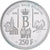 Belgia, 250 Francs, 250 Frank, 1996, Srebro, MS(60-62), KM:202