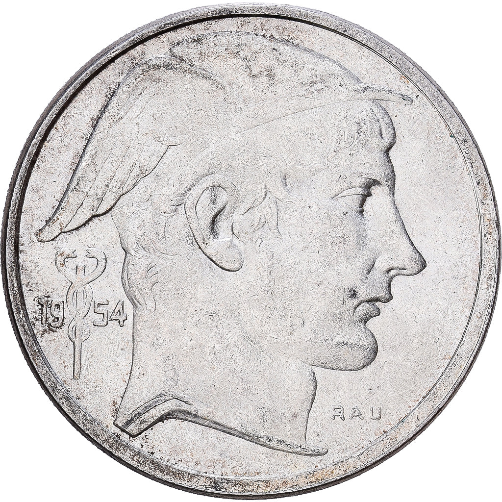 Belgium, 50 Francs, 50 Frank, 1954, Brussels, Silver, AU(50-53), KM:137
