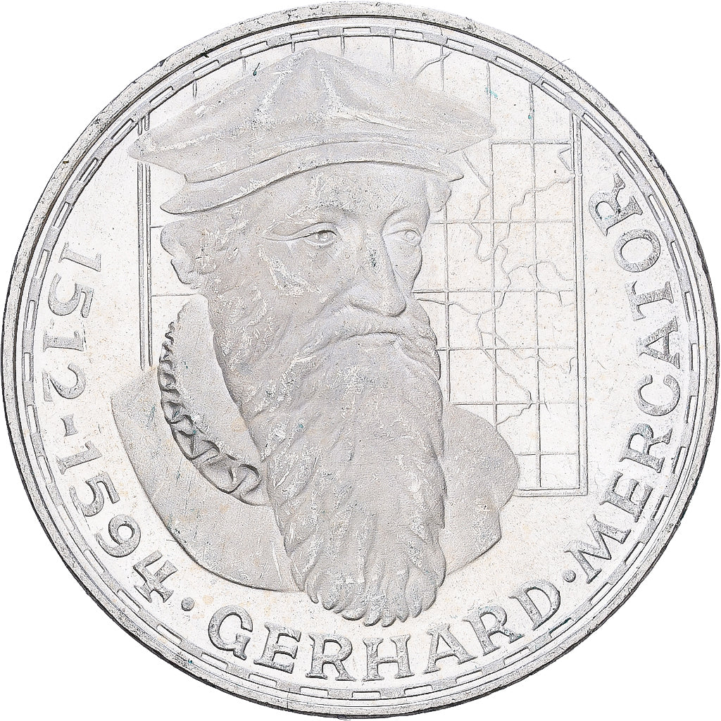 Federal Republic of Germany, 5 Mark, 1969, Stuttgart, Silver, MS(60-62)