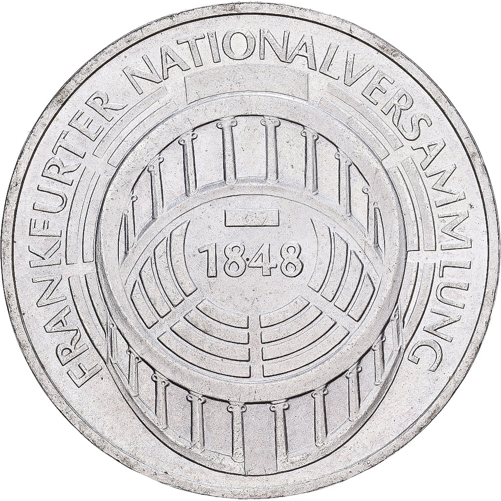 République fédérale d'Allemagne, 5 Mark, 1973, Karlsruhe, Argent, SUP, KM:137