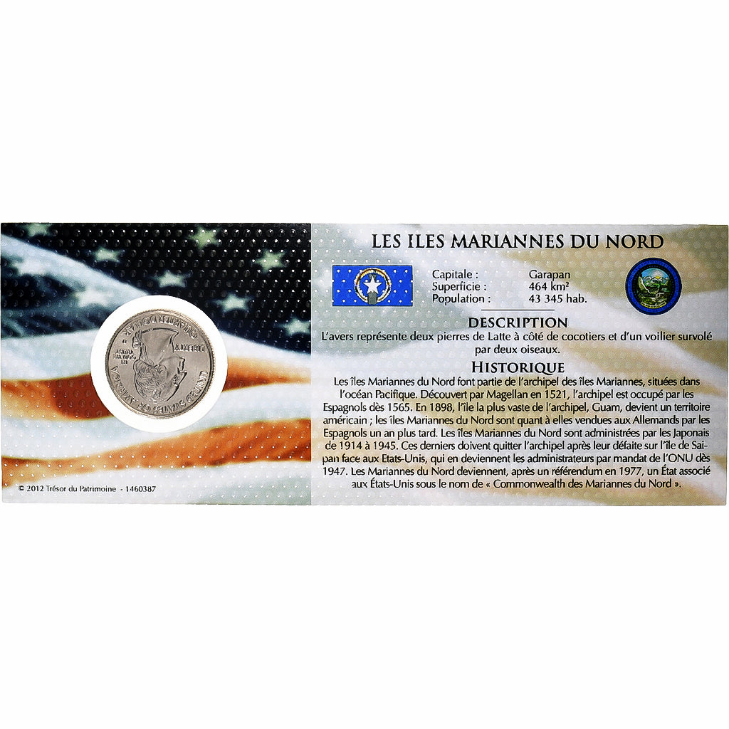 Estados Unidos, quarter dollar, Northern Mariana Islands, 2009, Philadelphia