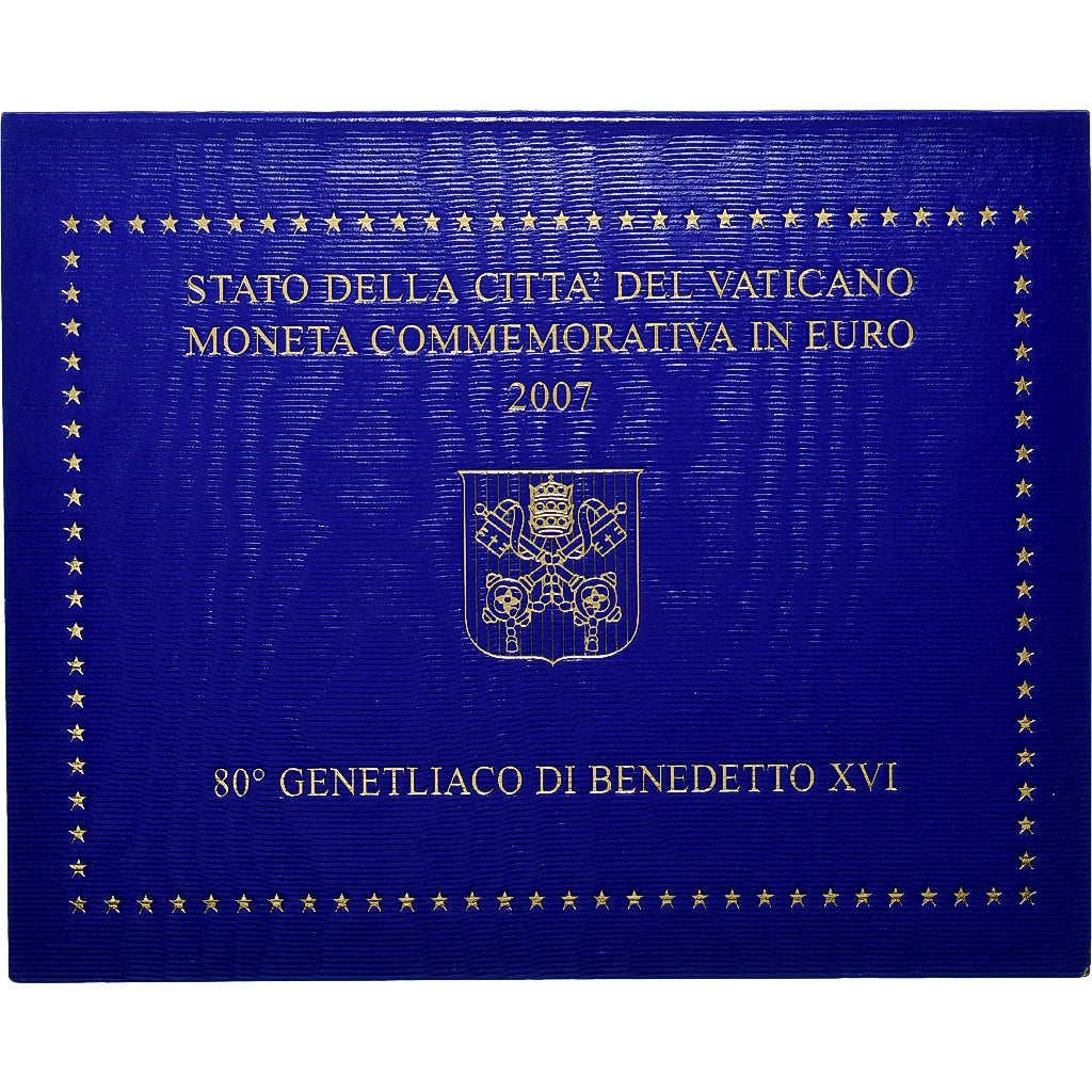 Vatican, Benoît XVI, 2 Euro, BU, 2007, Rome, Bimétallique, FDC