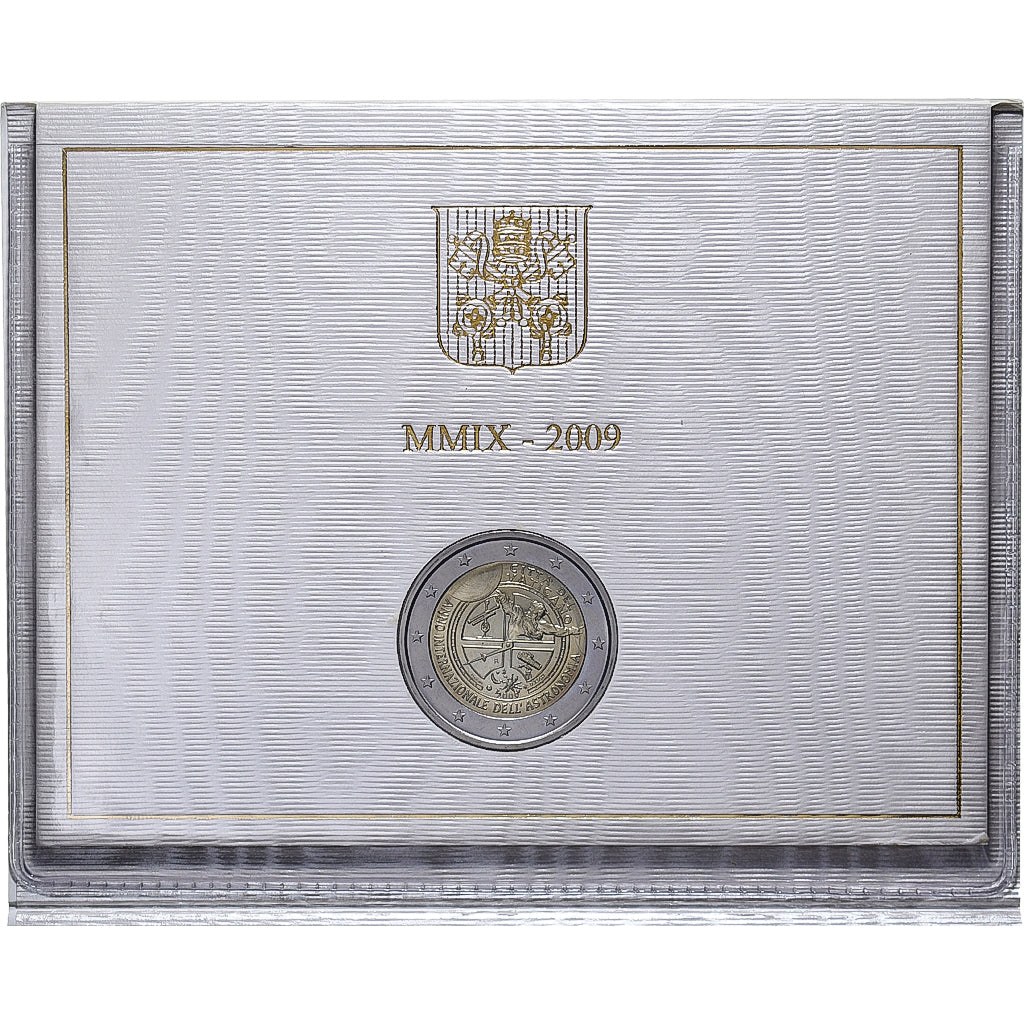 Vatican, Benedict XVI, 2 Euro, BU, 2009, Rome, Bi-Metallic, MS(65-70)