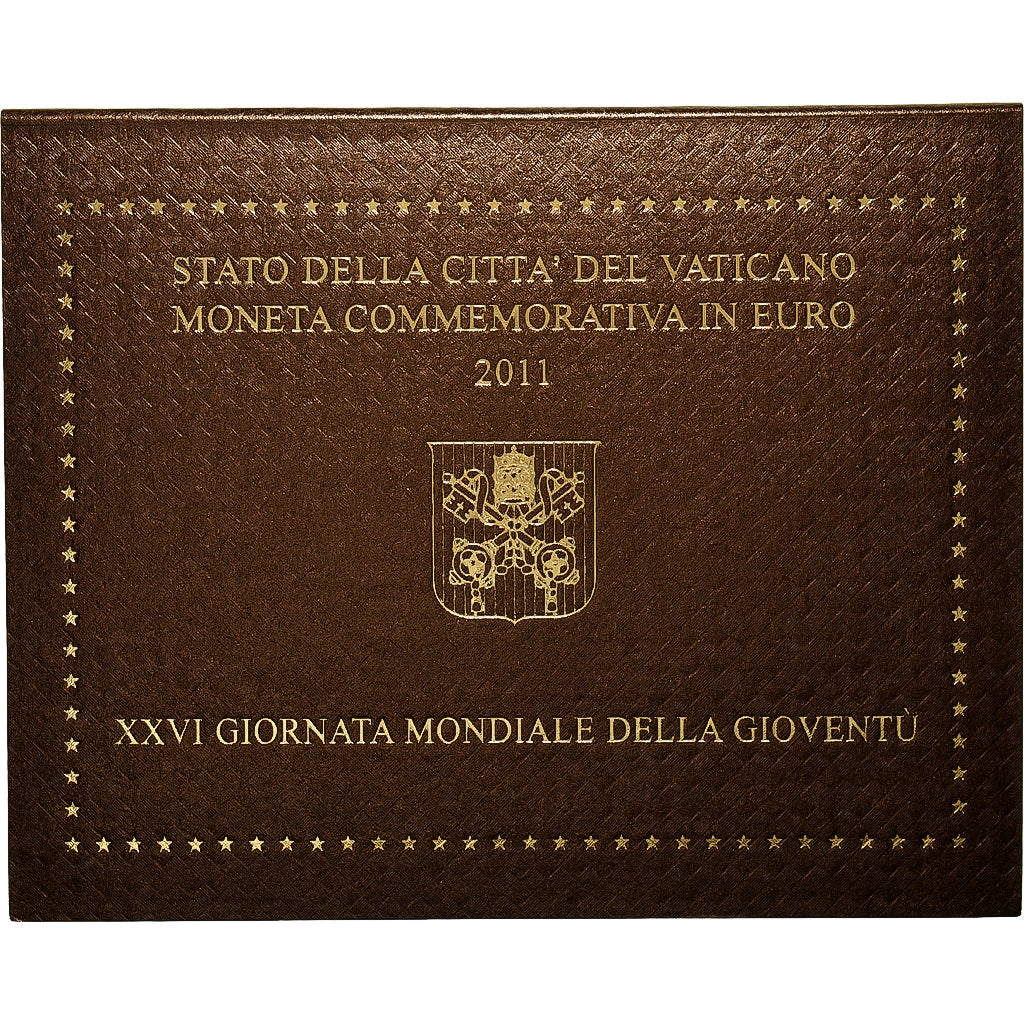 Vatican, Benedict XVI, 2 Euro, BU, 2011, Rome, Bi-Metallic, MS(65-70)