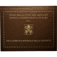Vatican, Benedict XVI, 2 Euro, BU, 2011, Rome, Bi-Metallic, MS(65-70)