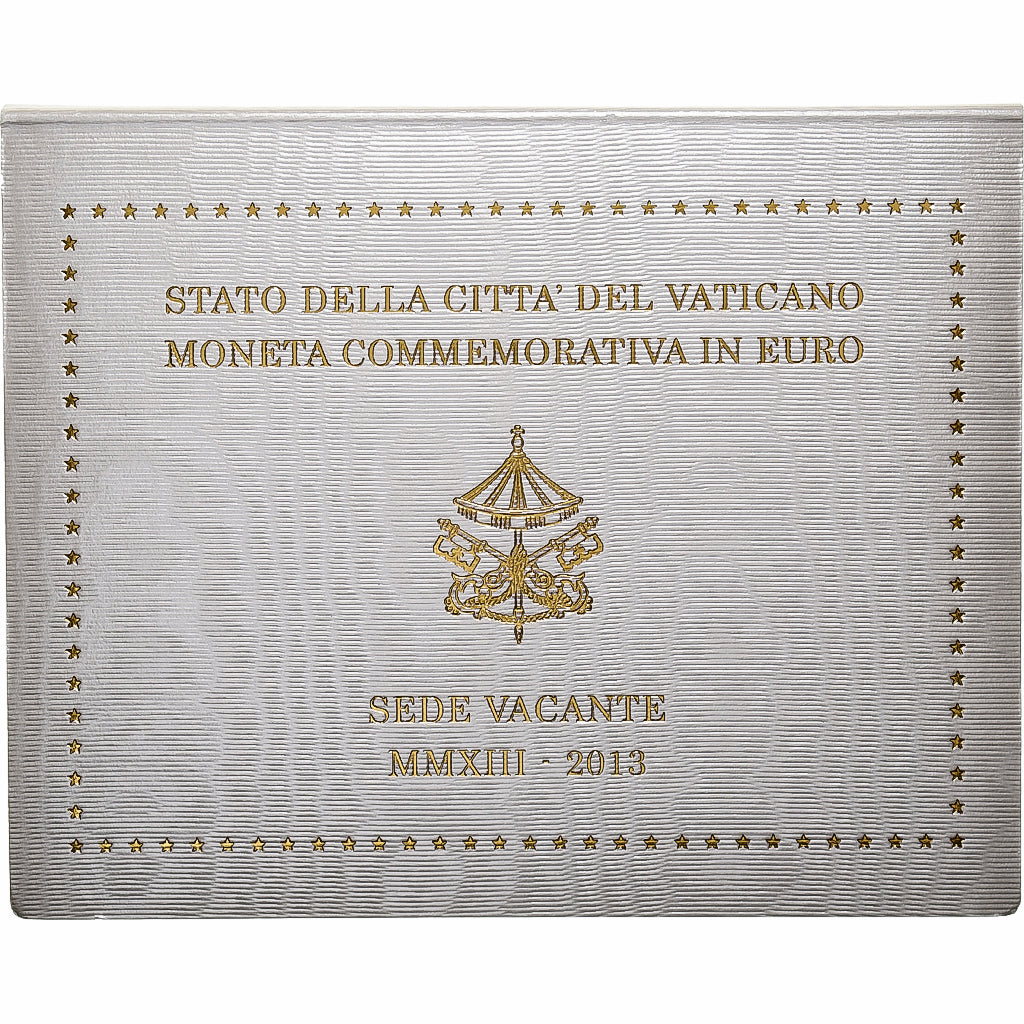 Vatican, Sede Vacante, 2 Euro, BU, 2013, Rome, Bi-Metallic, MS(65-70)