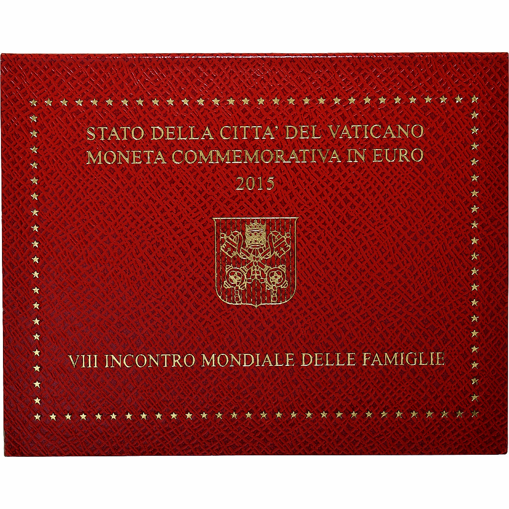 Vatican, Francis, 2 Euro, BU, 2015, Rome, Bi-Metallic, MS(65-70)