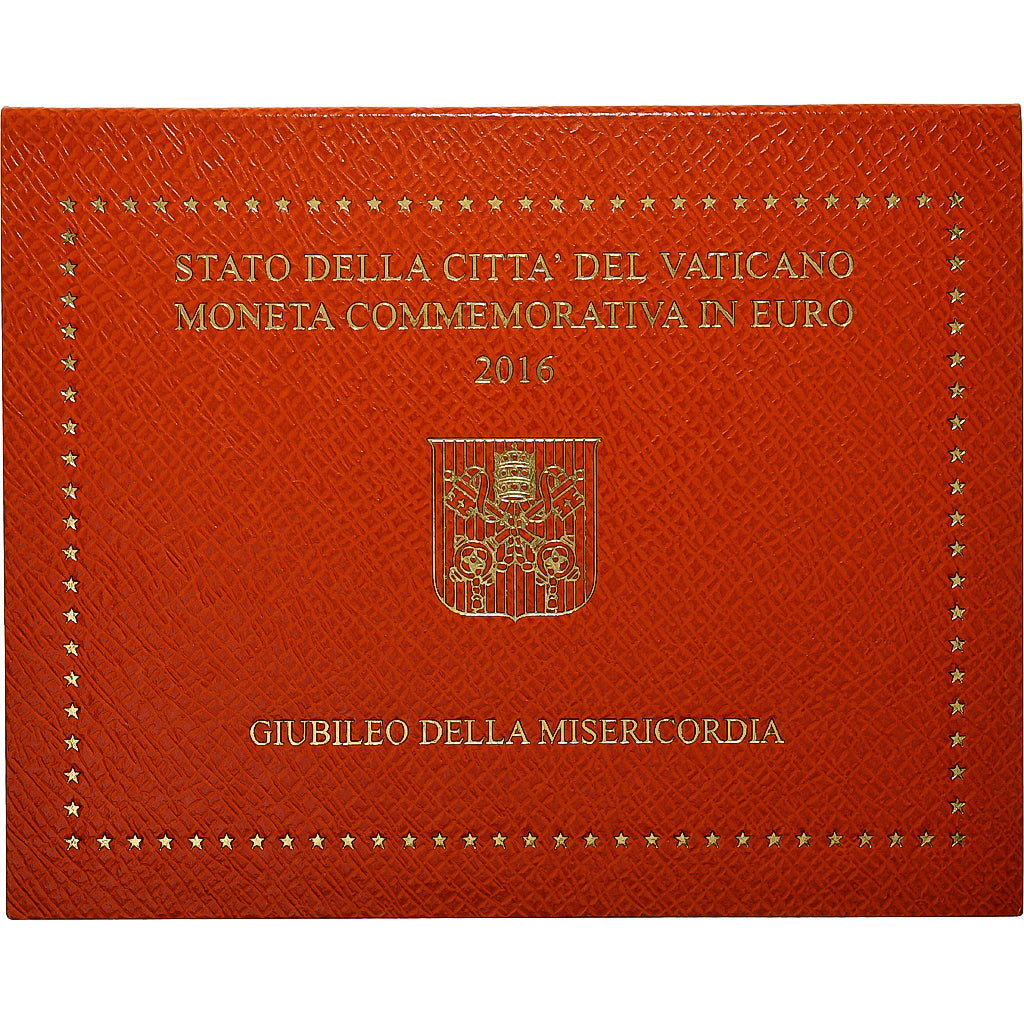 Vaticano, Francis, 2 Euro, BU, 2016, Rome, Bimetálico, MS(65-70)