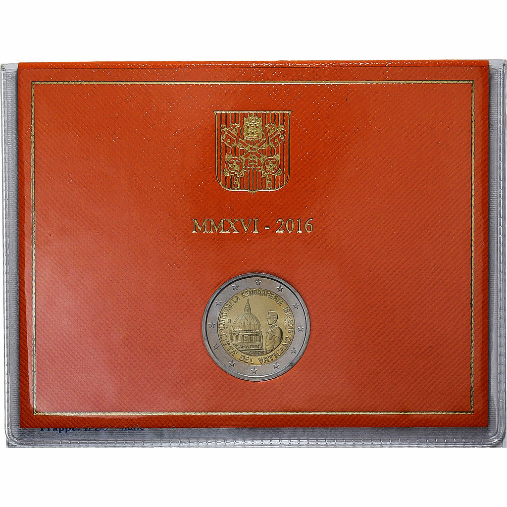 Vaticaan, Francis, 2 Euro, BU, 2016, Rome, Bi-Metallic, FDC