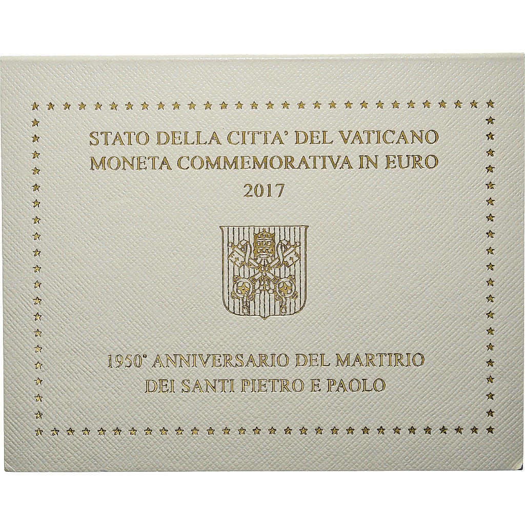 Vatican, Francis, 2 Euro, BU, 2017, Rome, Bi-Metallic, MS(65-70)