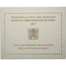 Vatican, Francis, 2 Euro, BU, 2017, Rome, Bi-Metallic, MS(65-70)