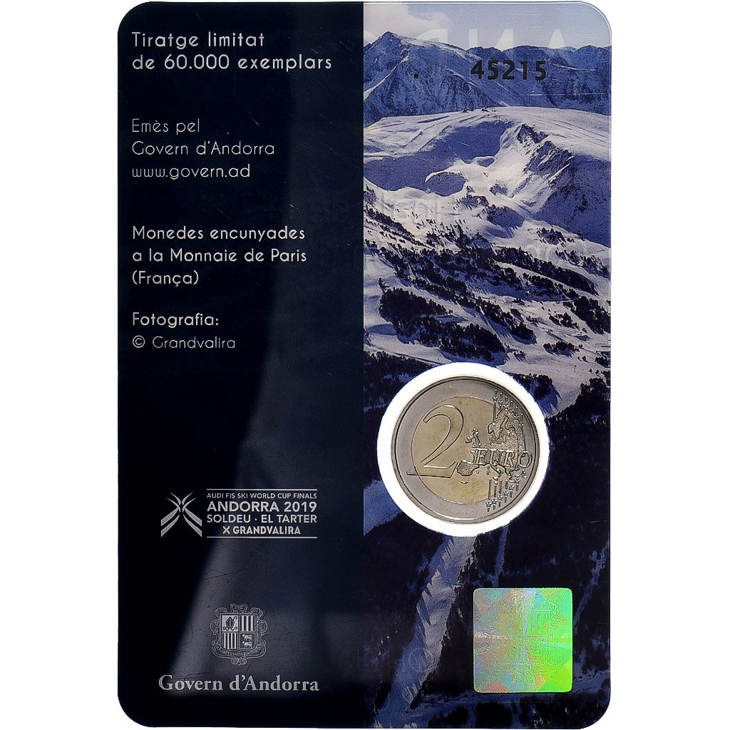 Andorra, 2 Euro, BU, 2019, Monnaie de Paris, Bi-Metallic, MS(65-70)