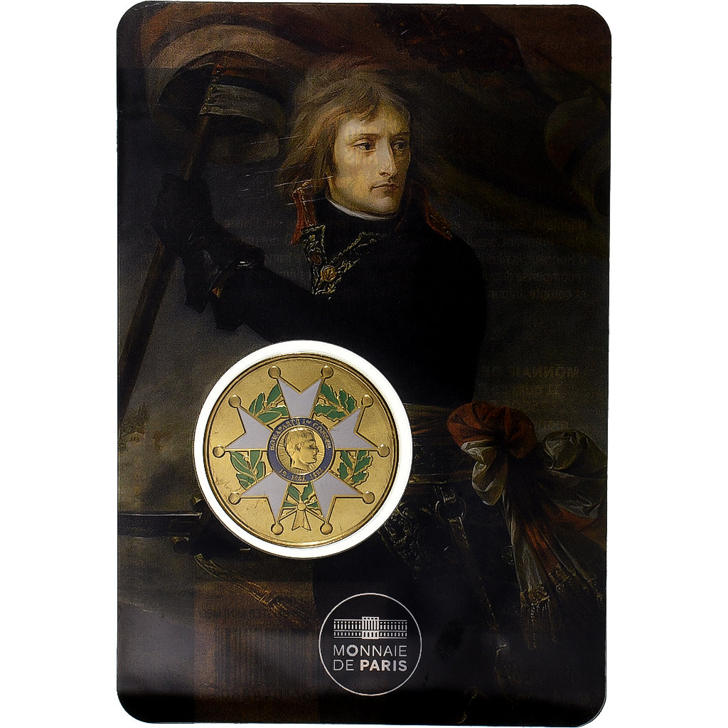 França, medalha, Napoléon Bonaparte, 2021, Monnaie de Paris, Latão