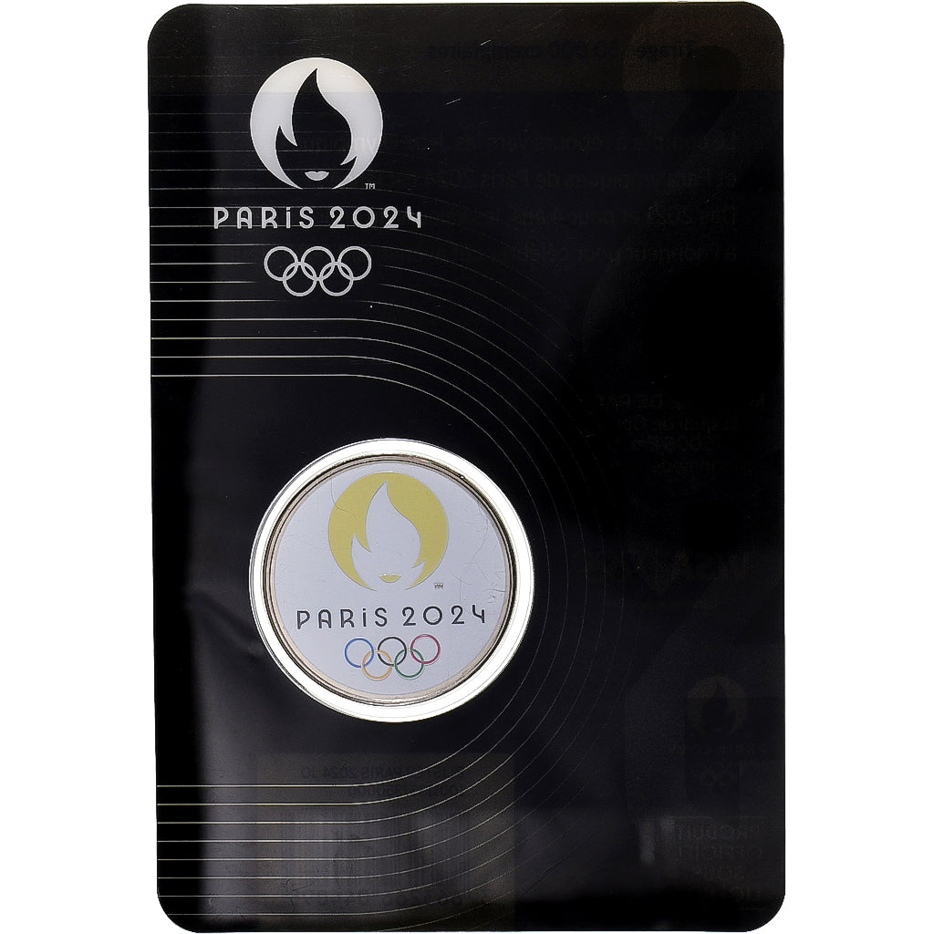 França, medalha, Jeux Olympiques, 2024, Cobre-níquel, MS(65-70)