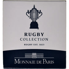 Francia, 1/4 Euro, 2007 Rugby World Cup, BU, 2007, Monnaie de Paris, Argento