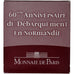France, 1-1/2 Euro, D-day, BE, 2004, Monnaie de Paris, Argent, FDC