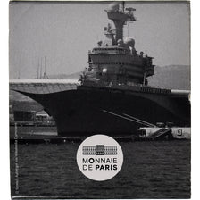 Francia, 10 Euro, Porte-avions Charles de Gaulle, Prueba, 2016, Monnaie de