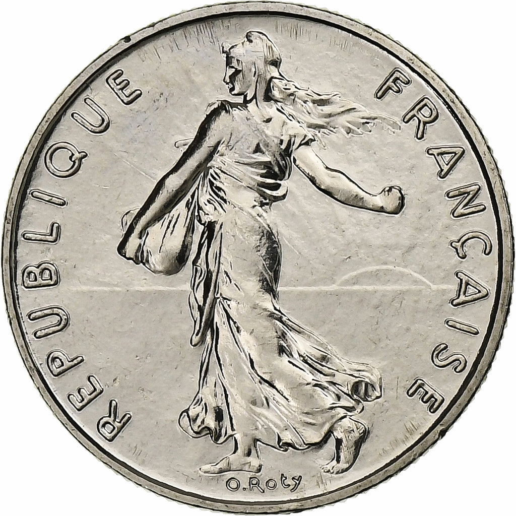 France, 1/2 Franc, Semeuse, 2000, MDP, BU, Nickel, FDC, Gadoury:429, KM:931.1