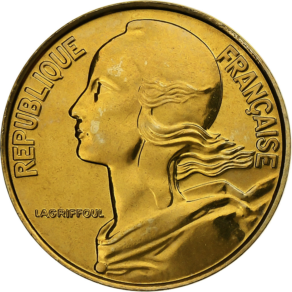 Frankrijk, 20 Centimes, Marianne, 2000, MDP, BU, Aluminum-Bronze, FDC