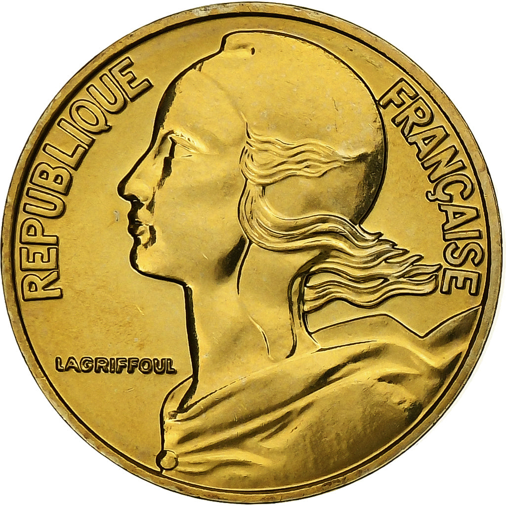 Francia, 10 Centimes, Marianne, 2000, MDP, BU, Aluminio - bronce, FDC