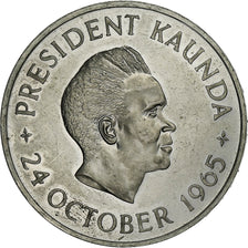 Sambia, 5 Shillings, Independence, 1965, London, Nickel brass, VZ, KM:4