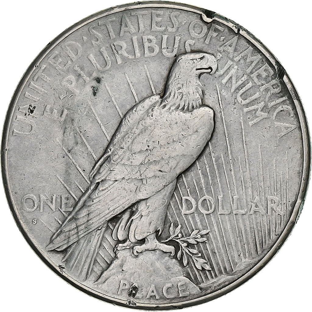 United States, Dollar, Peace, 1926, San Francisco, Silver, VF(30-35), KM:150