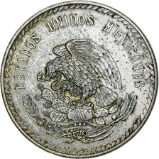 Mexico, 5 Pesos, 1948, Mexico City, Silver, AU(55-58), KM:465