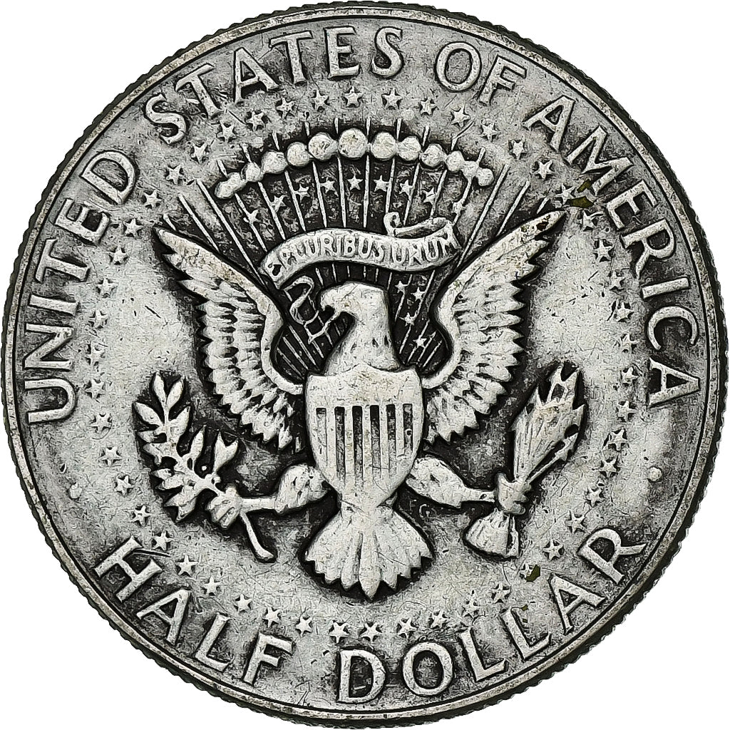 United States, Half Dollar, Kennedy, 1966, Philadelphia, Billon, VF(20-25)