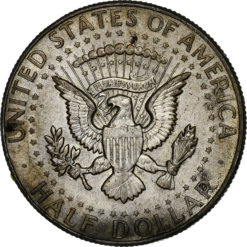Stati Uniti, Half Dollar, Kennedy, 1966, Philadelphia, Biglione, MB+, KM:202a