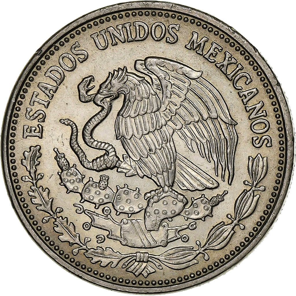 Mexico, 500 Pesos, 1989, Mexico City, Copper-nickel, AU(55-58), KM:529