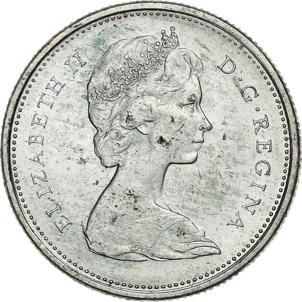 Canada, Elizabeth II, 25 Cents, 1968, Ottawa, Argent, TTB, KM:52
