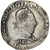 Francia, Henri III, Franc au Col Plat, 1580, Bordeaux, Plata, BC+, Gadoury:496