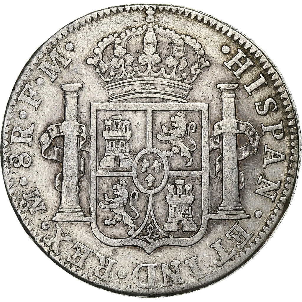 Messico, Charles IV, 8 Reales, 1793, Mexico City, Argento, MB+, KM:109