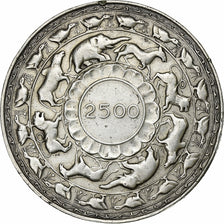 Ceylon, Elizabeth II, 5 Rupees, 1957, London, Silver, AU(50-53), KM:126