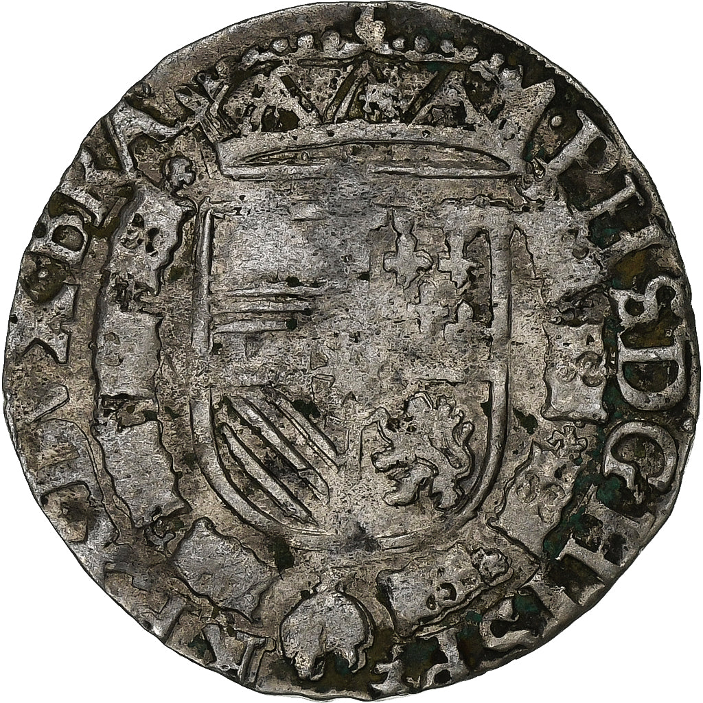 Spanish Netherlands, Duchy of Brabant, Philippe II, 1/20 Philipsdaalder, 1594