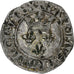 Frankrijk, Charles VI, Gros dit "Florette", Rouen, Billon, FR, Duplessy:387