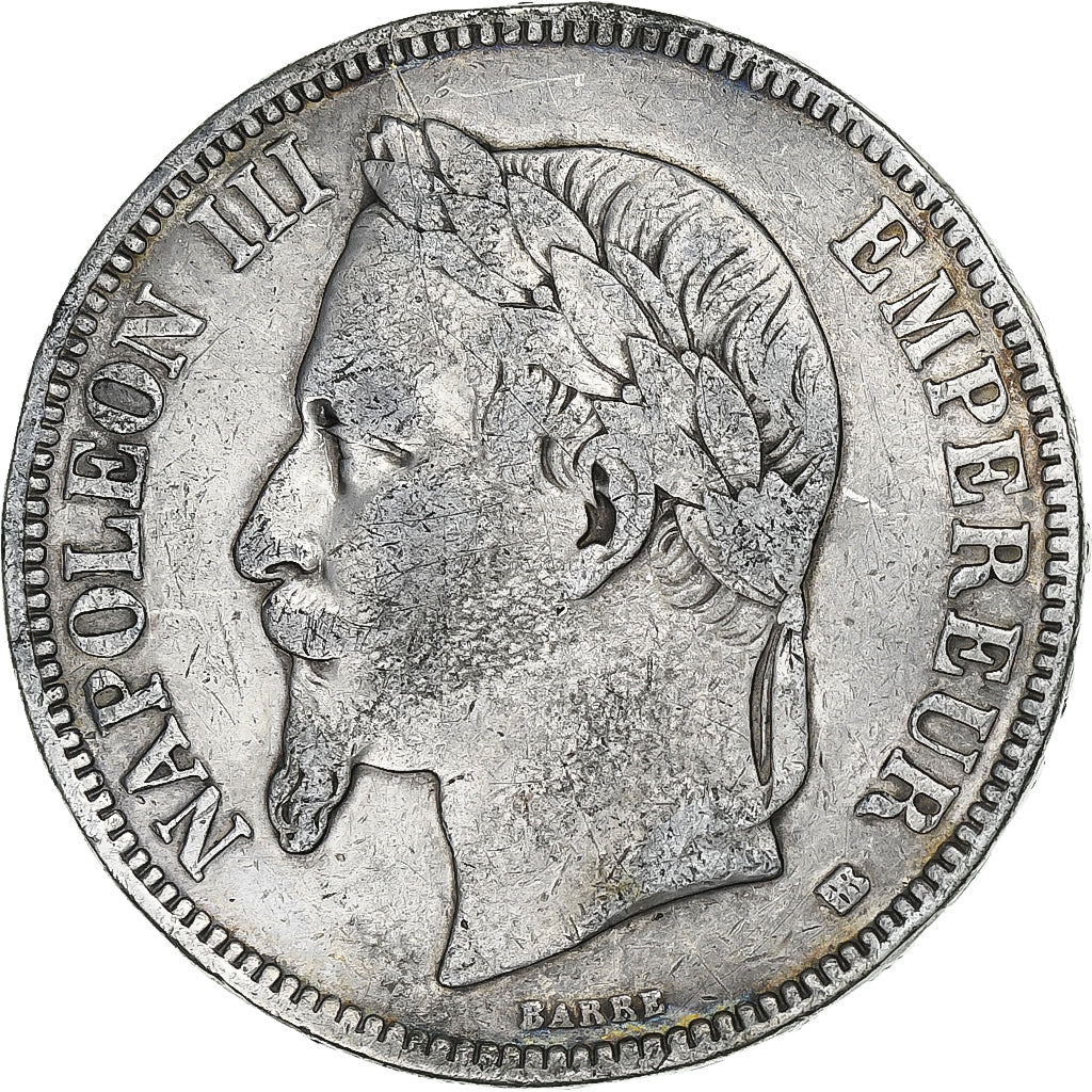 Francia, Napoleon III, 5 Francs, 