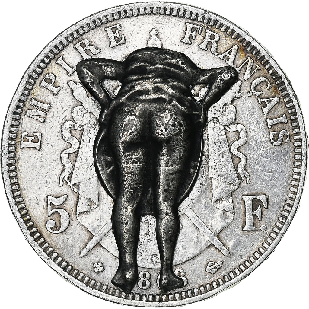 Francia, Napoleon III, 5 Francs, 