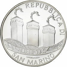San Marino, 10 Euro, Benvenuto euro, Proof, 2002, Rome, Srebro, MS(65-70)
