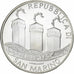 San Marino, 10 Euro, Benvenuto euro, Proof, 2002, Rome, Zilver, FDC, KM:449