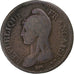 France, Decime, Dupré, AN 5, Paris, Cuivre, TB, Gadoury:187, KM:640