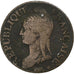 Francia, 5 Centimes, Dupré, AN 8, Paris, Rame, MB, Gadoury:126a, KM:640