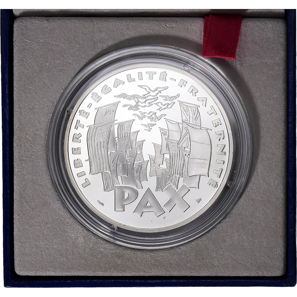 Frankreich, 100 Francs, 8 Mai 1945, 1995, MDP, PP, Silber, STGL, KM:1116.2