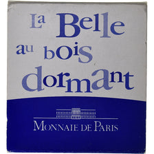 France, 1-1/2 Euro, La Belle au bois dormant, Proof, 2003, MDP, Silver