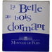 France, 1-1/2 Euro, La Belle au bois dormant, Proof, 2003, MDP, Silver