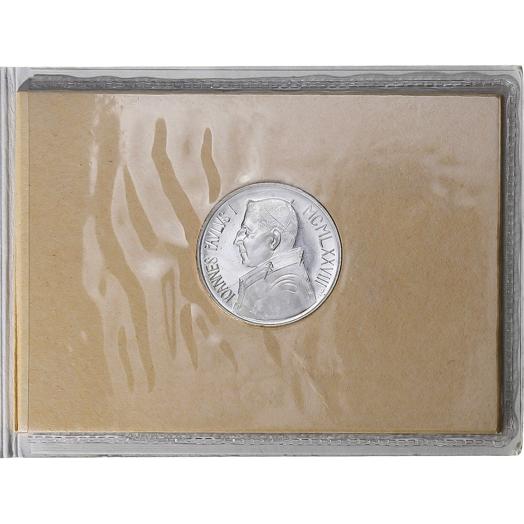 Vatikan, John Paul I, 1000 Lire, 1978, Rome, Silber, STGL, KM:142