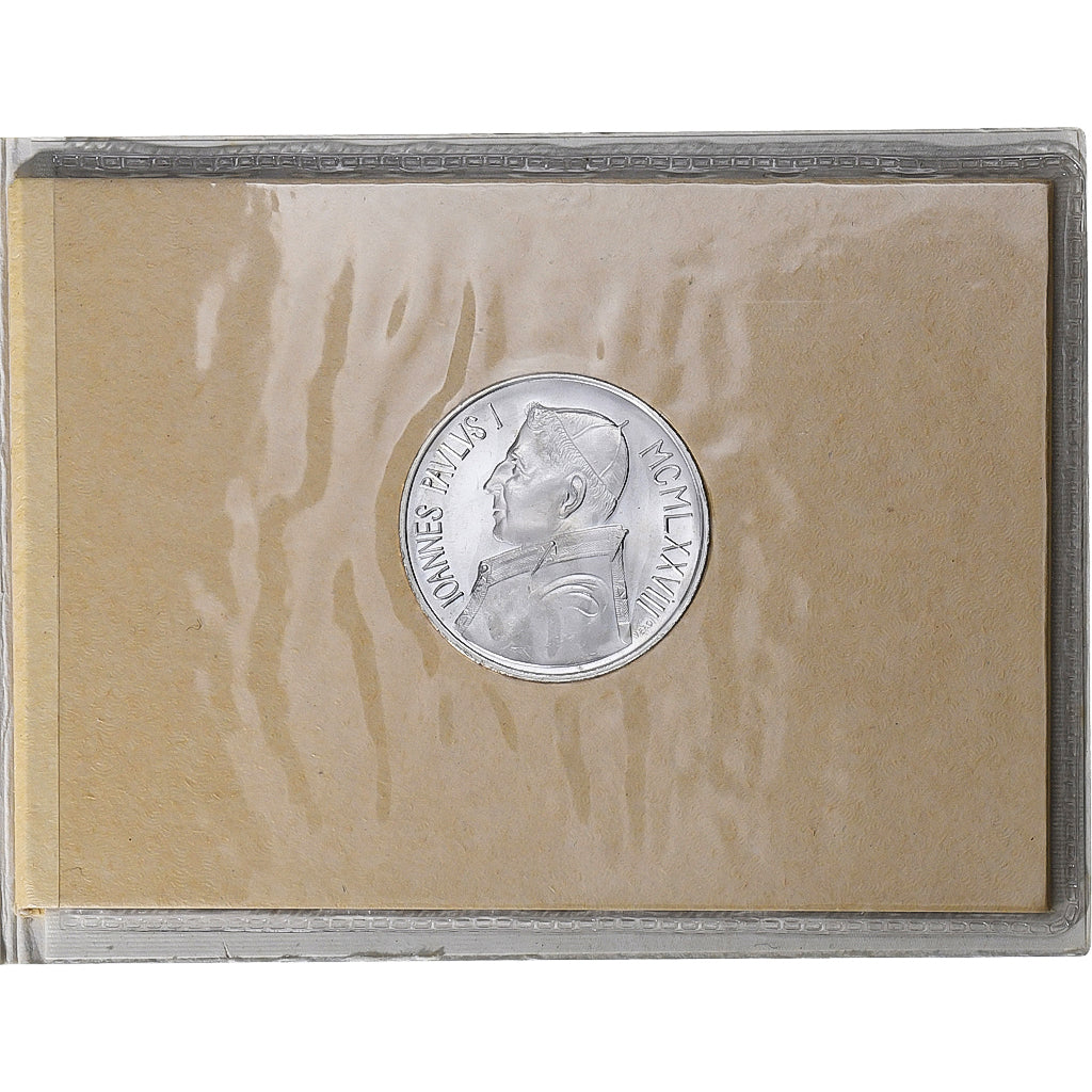 Vatican, John Paul I, 1000 Lire, 1978, Rome, Silver, MS(65-70), KM:142